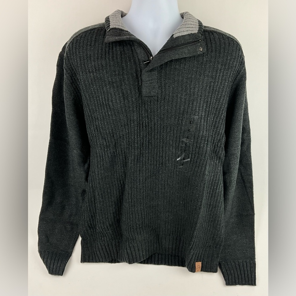 Weatherproof Vintage Sweater Carbon Heather GRAY NWT
